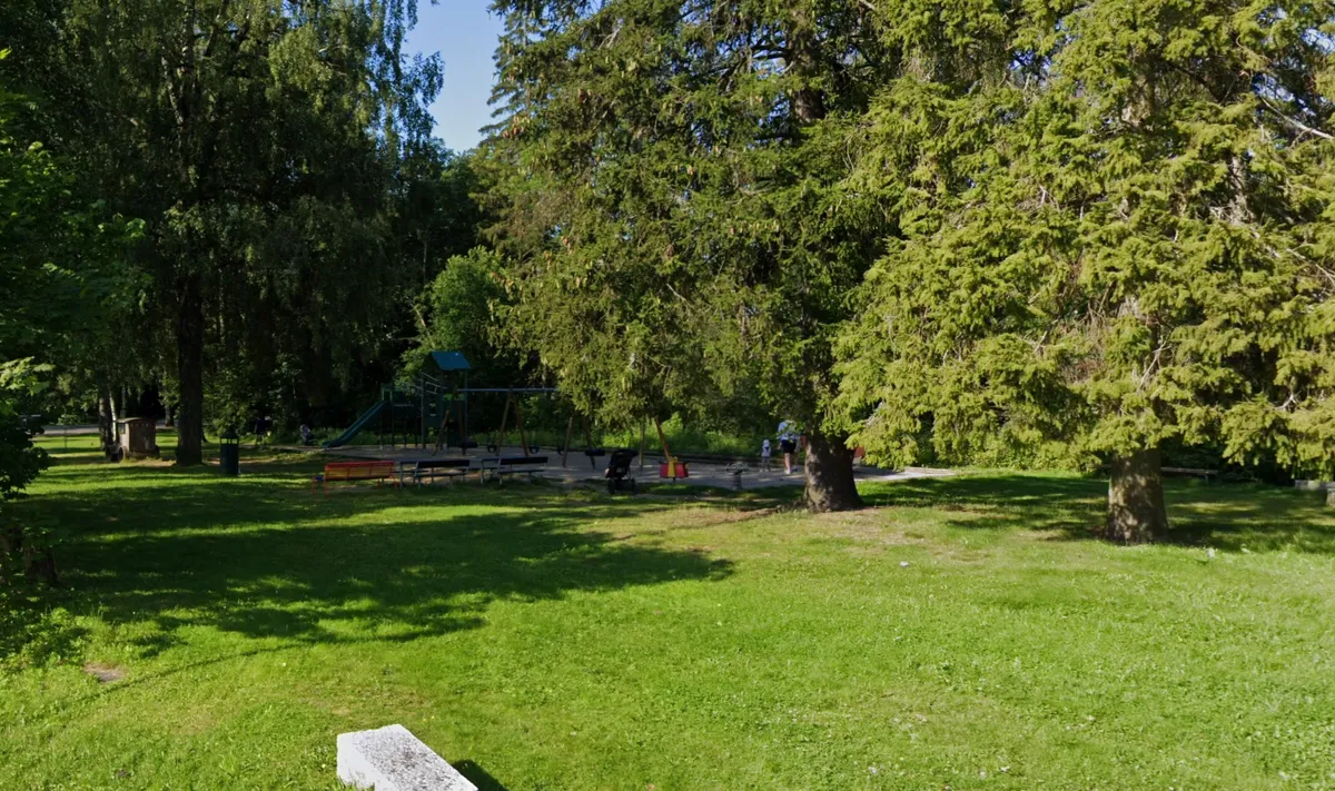 Sporjakten i parken